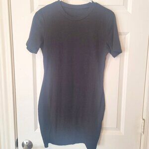 NWoT black bodycon minidress size L